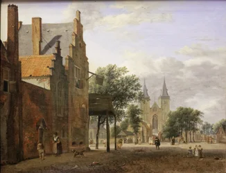 Platz und Kirche Saint-Victor in Xanten